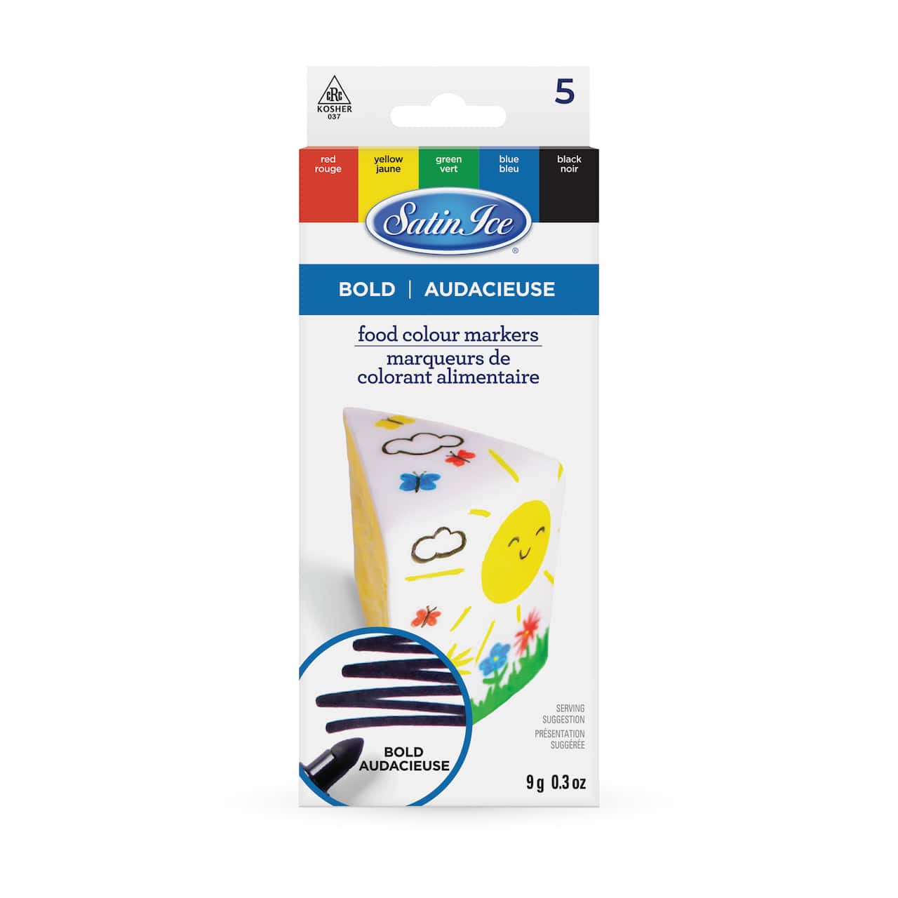 Satin Ice® Bold Food Color Markers Set